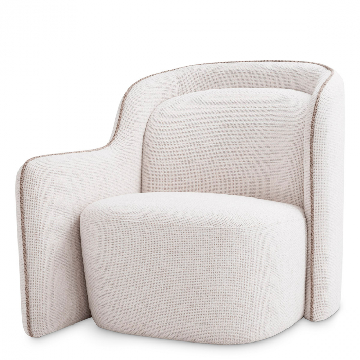   Scaun Barieră Stânga lyssa alb off-white 117958 EICHHOLTZ [1]