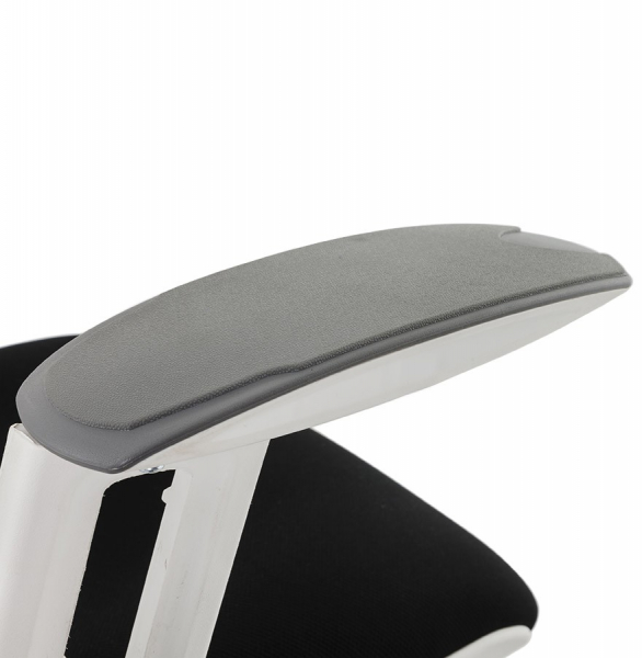 Scaun birou ergonomic premium SALYUT alb cu negru mesh / polipropilena / aluminiu, OC00320BL - Kokoon [11]