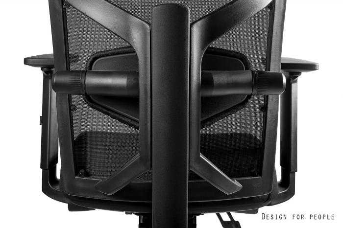 Scaun birou premium ajustabil diverse culori Tune, spatar tip mesh, sezut si tetiera piele naturala, 139Y-MESH0-HL4 - Unique [3]