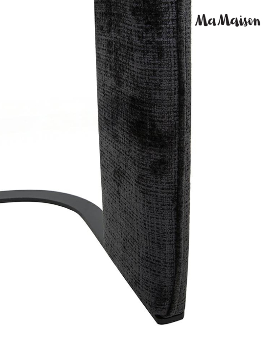 Scaun Bora 63x61x84 cm, Negru - MaMaison [6]