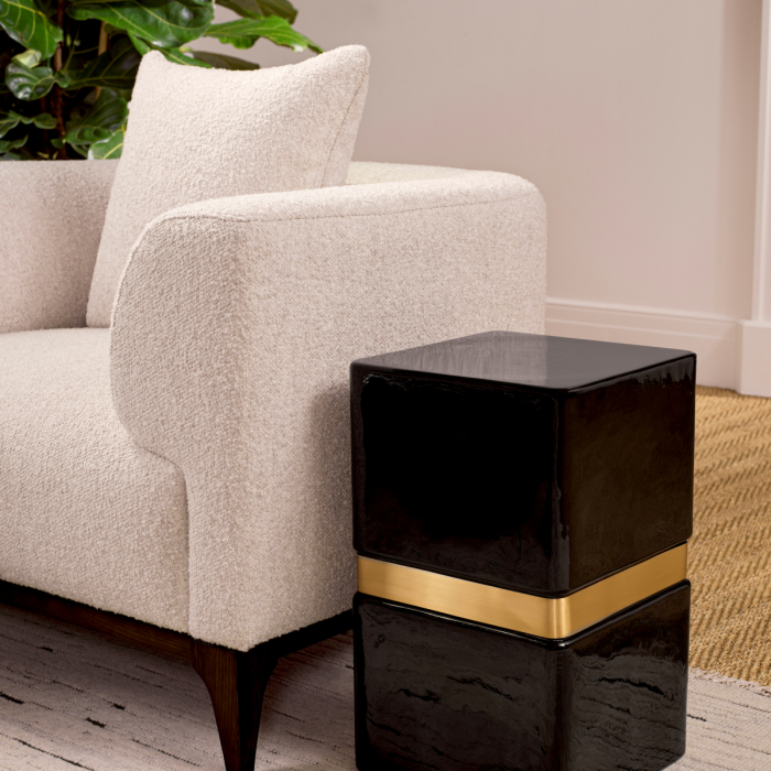   Scaun Brannan bouclé alb cretă 118862 EICHHOLTZ [2]