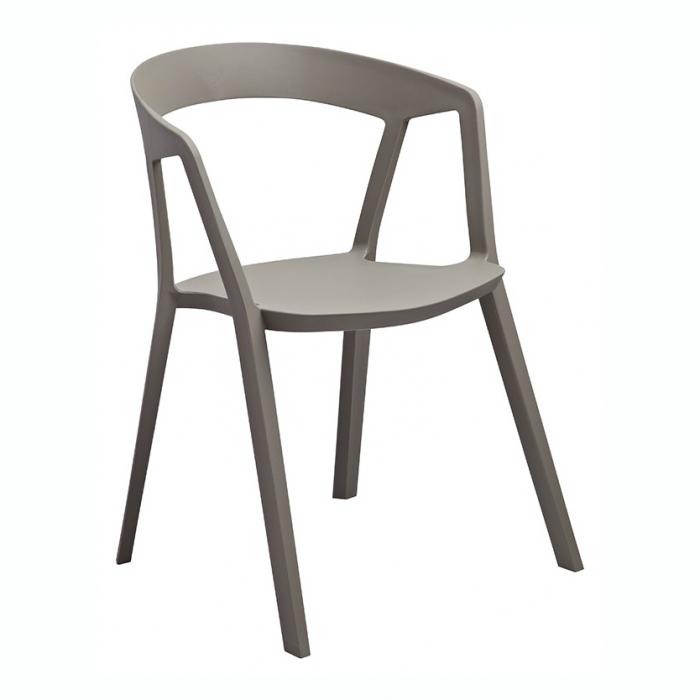 Scaun cantina design Kamal polipropilena, 210-APP.BLACK - King [2]
