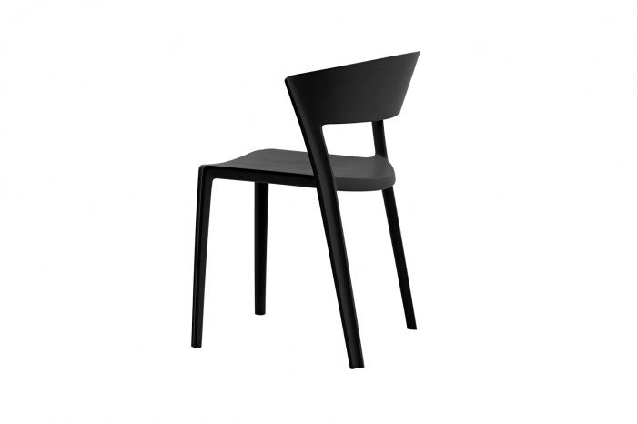 Scaun Casper Negru Minimalist - polipropilena, KH010100323 - King [3]