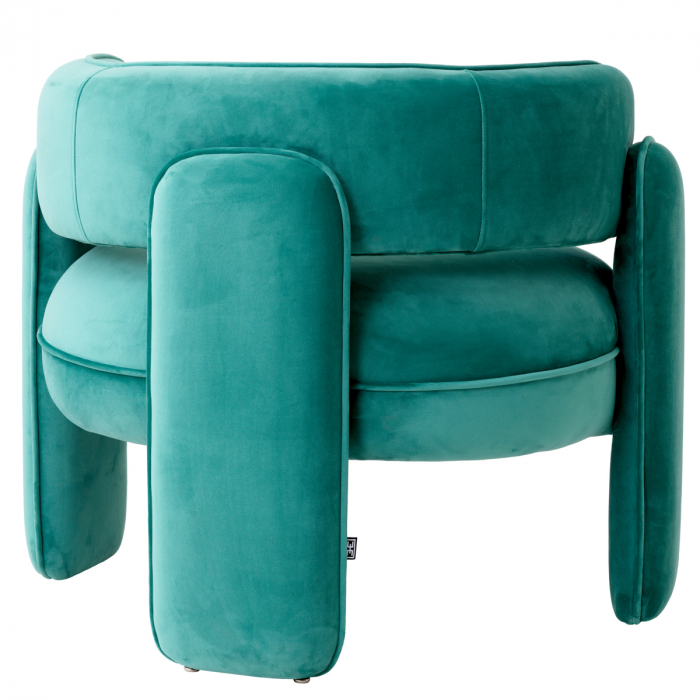   Scaun Chaplin savona catifea turcoaz 117287 EICHHOLTZ [4]