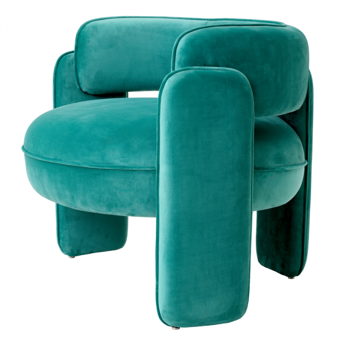   Scaun Chaplin savona catifea turcoaz 117287 EICHHOLTZ [5]