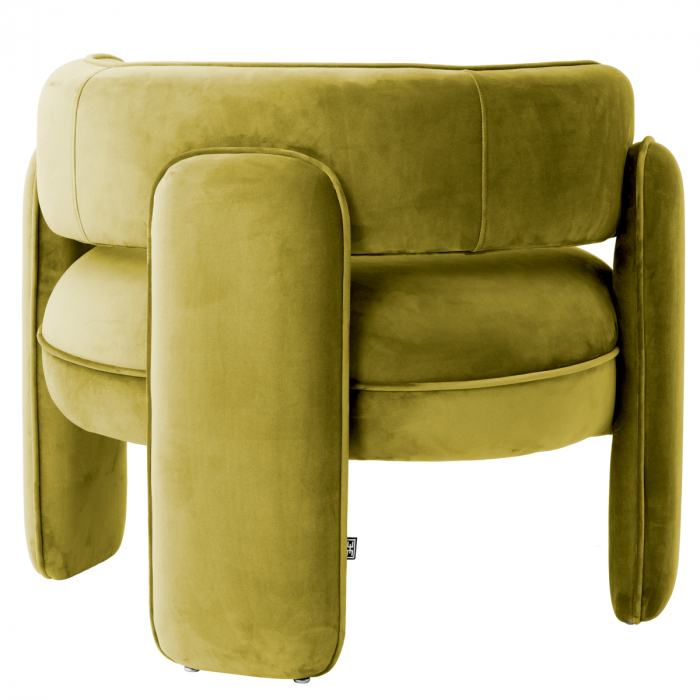   Scaun Chaplin savona catifea verde vintage 117596 EICHHOLTZ [4]