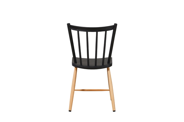 Scaun Charleston - Fara Brate - Negru/Lemn, KH010100238 - King [2]