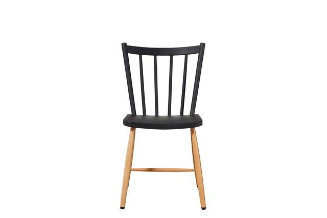 Scaun Charleston - Fara Brate - Negru/Lemn, KH010100238 - King [4]