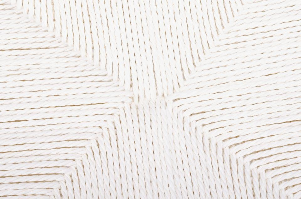 Scaun clasic alb Saku Premium cu spatar rotunjit din lemn masiv, sezut impletit, DC-541.WHITE - King [10]