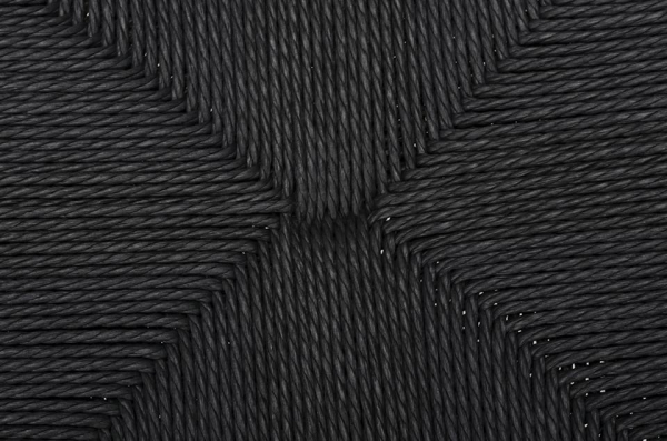 Scaun clasic negru Saku Premium cu spatar rotunjit din lemn masiv, sezut impletit, DC-541.BLACK.NATURAL - King [15]
