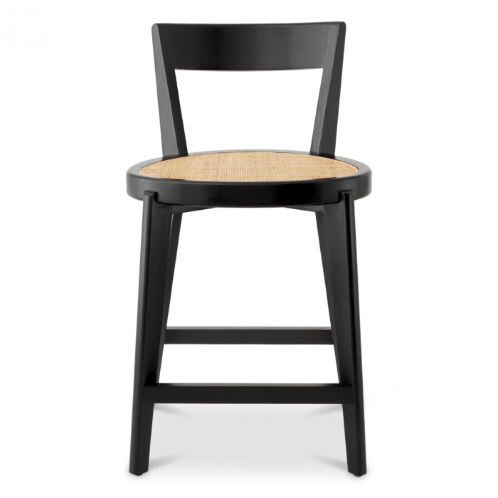   Scaun de bar Alvear finisaj negru clasic 118375 EICHHOLTZ [2]