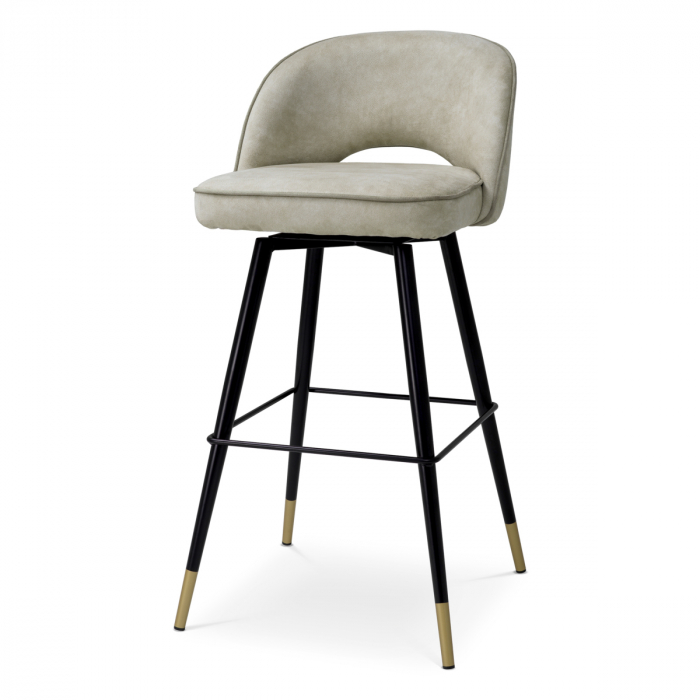   Scaun de bar Cliff Mayer argintiu set de 2 119447 EICHHOLTZ [2]