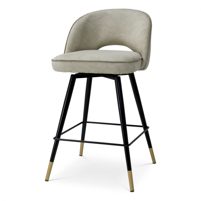   Scaun de bar Cliff Mayer argintiu set de 2 119448 EICHHOLTZ [2]
