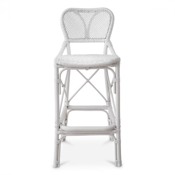   Scaun de bar Colony alb mat 118059 EICHHOLTZ [2]