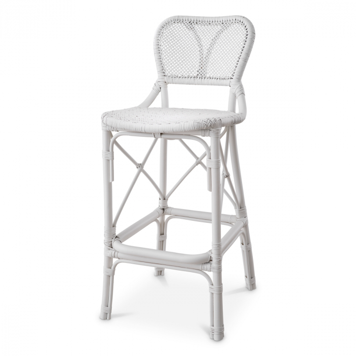   Scaun de bar Colony alb mat 118059 EICHHOLTZ [1]