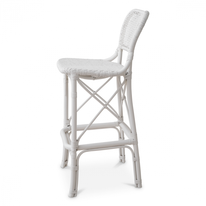   Scaun de bar Colony alb mat 118059 EICHHOLTZ [4]