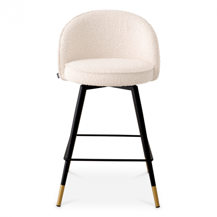  Scaun de bar Cooper bouclé crem set de 2 117901 EICHHOLTZ [3]