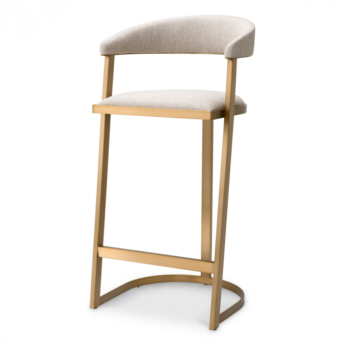   Scaun de bar Dexter finisaj bronz periat loki natural 117875 EICHHOLTZ [1]
