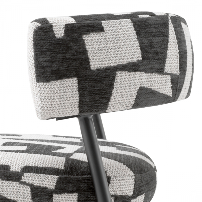   Scaun de bar Folsom brooklyn negru 118866 EICHHOLTZ [8]