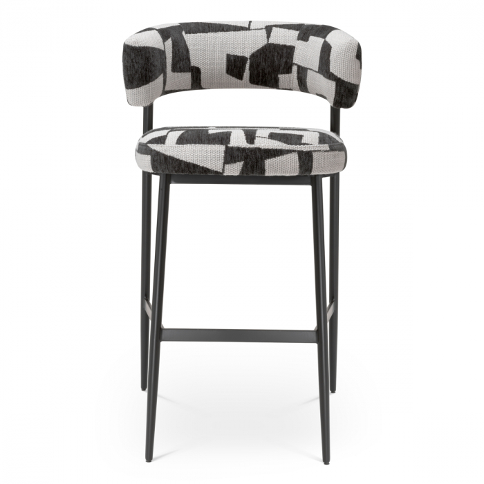   Scaun de bar Folsom brooklyn negru 119217 EICHHOLTZ [2]