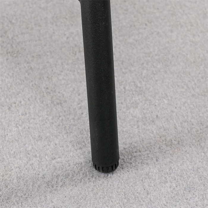 Scaun de bar negru Rayko-65 cm lemn/metal, KH010100926 - King [2]