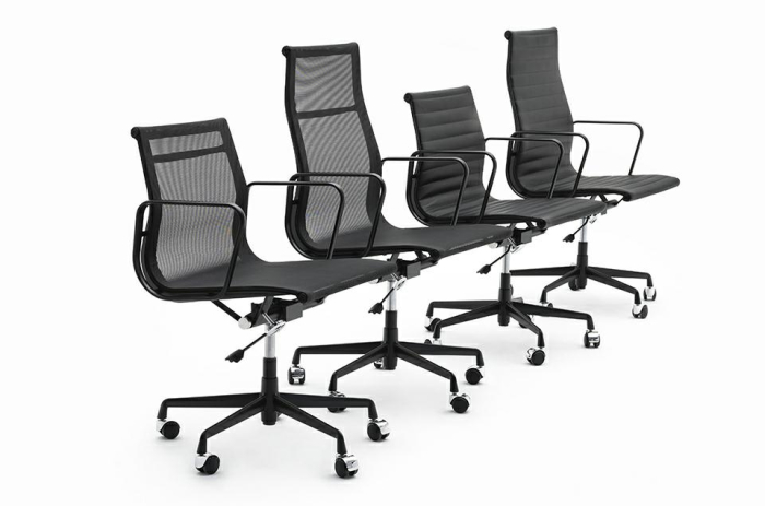 Scaun de Birou Aeron Prestige Plus, Aluminiu Negru Satinat - King Home [2]