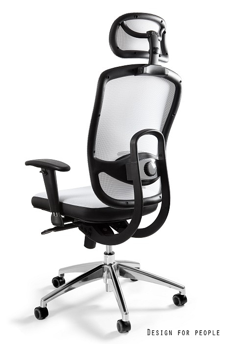 Scaun de birou ajustabil Vip diverse culori, spatar si tetiera tip mesh, W-80-9 - Unique [11]