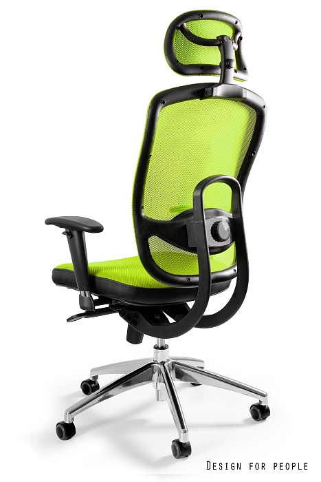 Scaun de birou ajustabil Vip diverse culori, spatar si tetiera tip mesh, W-80-9 - Unique [2]