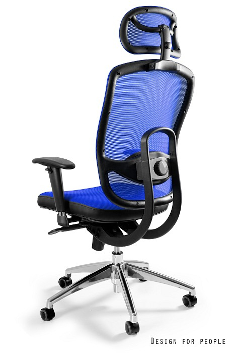 Scaun de birou ajustabil Vip diverse culori, spatar si tetiera tip mesh, W-80-9 - Unique [10]