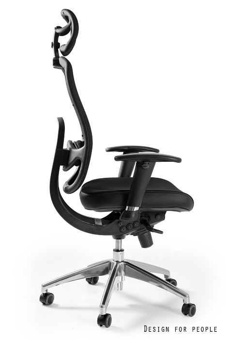 Scaun de birou ajustabil Vip diverse culori, spatar si tetiera tip mesh, W-80-9 - Unique [16]