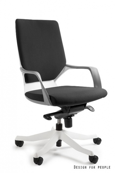Scaun de birou Apollo M, tapiterie personalizabila, baza si spatar plastic negru, inaltime reglabila, W-908-B-BL417 - Unique [5]