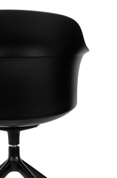 Scaun de birou BRAZ Negru, 321-CPP8A - King [6]