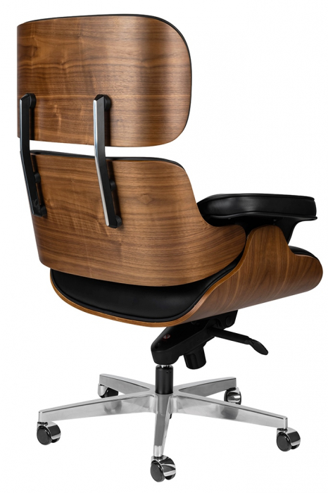 Scaun de Birou Lounge Gubernator Big, Oțel Negru - King Home [4]