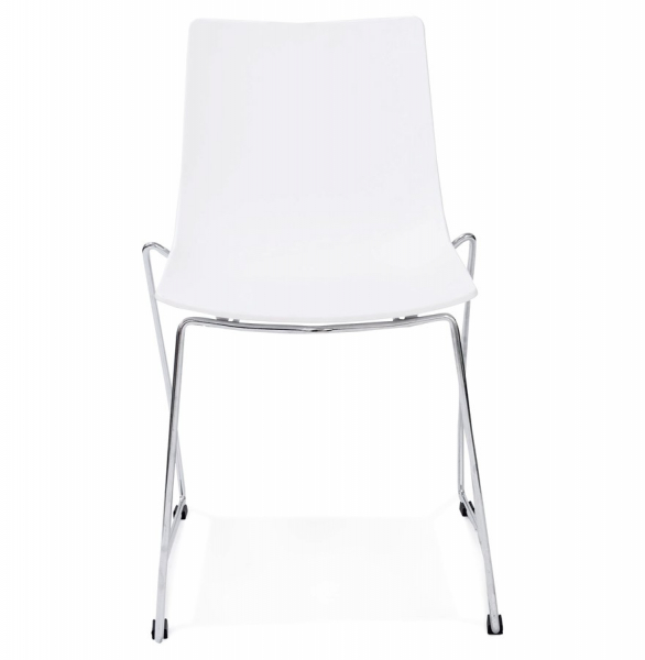 Scaun de design alb TIKADA polipropilena / otel, CH01160WH - Kokoon [2]