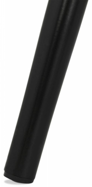 Scaun bar modern gri inchis Grey premium tapitat piele ecologica, picioare negre metal, BS01800DG - Kokoon [11]
