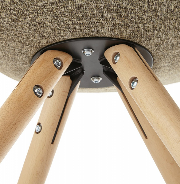 Scaun de design BOHEMY petice in stil scandinav material textil / lemn, CH01230DI - Kokoon [11]