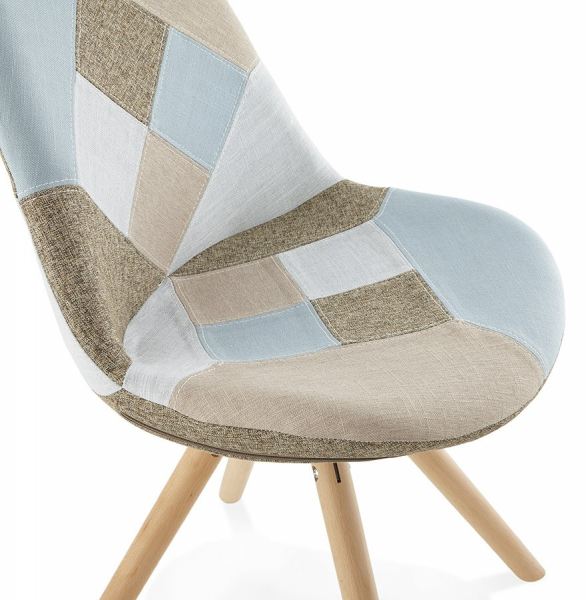 Scaun de design BOHEMY petice in stil scandinav material textil / lemn, CH01230DI - Kokoon [7]