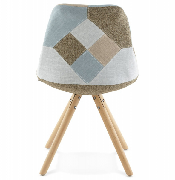 Scaun de design BOHEMY petice in stil scandinav material textil / lemn, CH01230DI - Kokoon [5]