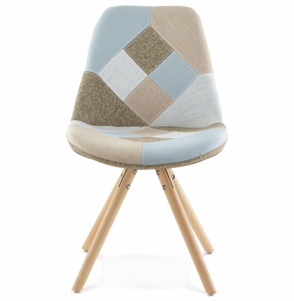 Scaun de design BOHEMY petice in stil scandinav material textil / lemn, CH01230DI - Kokoon [2]