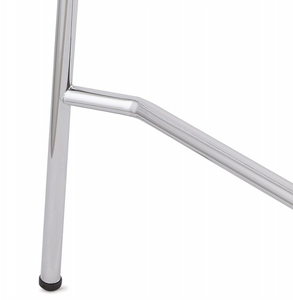 Scaun bar lemn curbat nuc Cobe II, design premium, picioare subtiri metal crom, BS01250WA - Kokoon [9]