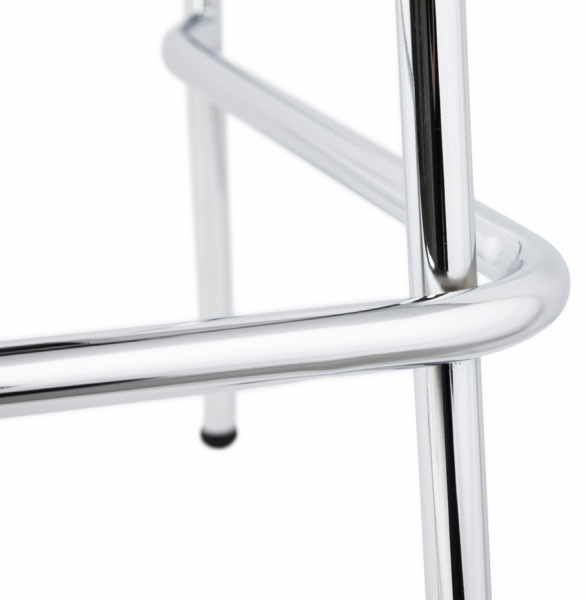 Scaun bar lemn curbat nuc Cobe II, design premium, picioare subtiri metal crom, BS01250WA - Kokoon [11]