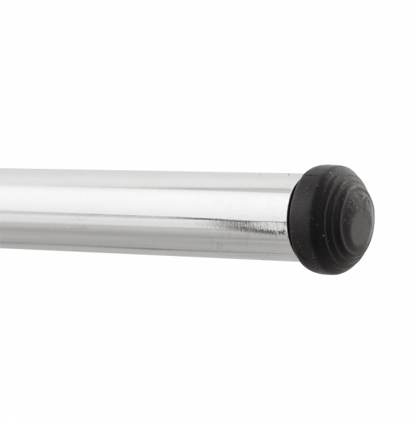 Scaun bar elegant lemn curbat Cobe lemn zebrano / picioare subtiri metal crom, BS00250ZE - Kokoon [9]