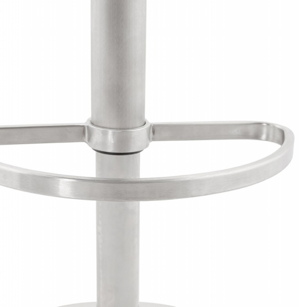 Scaun de design pentru bar KARU negru cu burete piele / otel inoxidabil, BS00990BL - Kokoon [11]