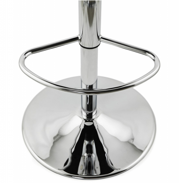 Scaun bar negru lemn indoit Madeira Premium, inaltime reglabila, picior metal crom, BS00910BL - Kokoon [14]