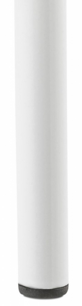 Scaun modern bar alb Organic II premium, tapitat piele ecologica, polipropilena / picioare albe subtiri otel, BS01410WH - Kokoon [8]
