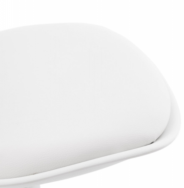 Scaun de design pentru bar reglabil SUKI alb / crom, BS00850WHWH - Kokoon [8]
