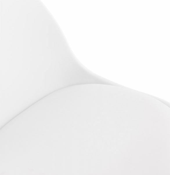 Scaun de design pentru bar reglabil SUKI alb / crom, BS00850WHWH - Kokoon [7]