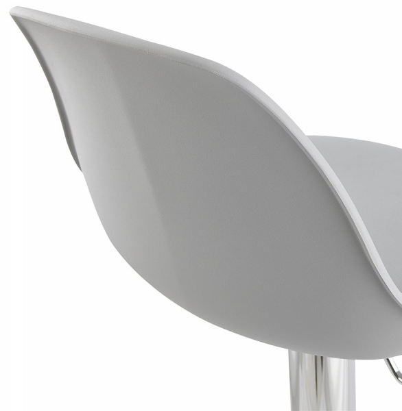 Scaun de design pentru bar reglabil SUKI gri / crom, BS01320GRGR - Kokoon [8]