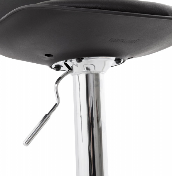 Scaun de design pentru bar reglabil SUKI Negru / Crom, BS00840BLBL - Kokoon [10]