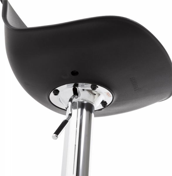 Scaun de design pentru bar reglabil SUKI Negru / Crom, BS00840BLBL - Kokoon [9]
